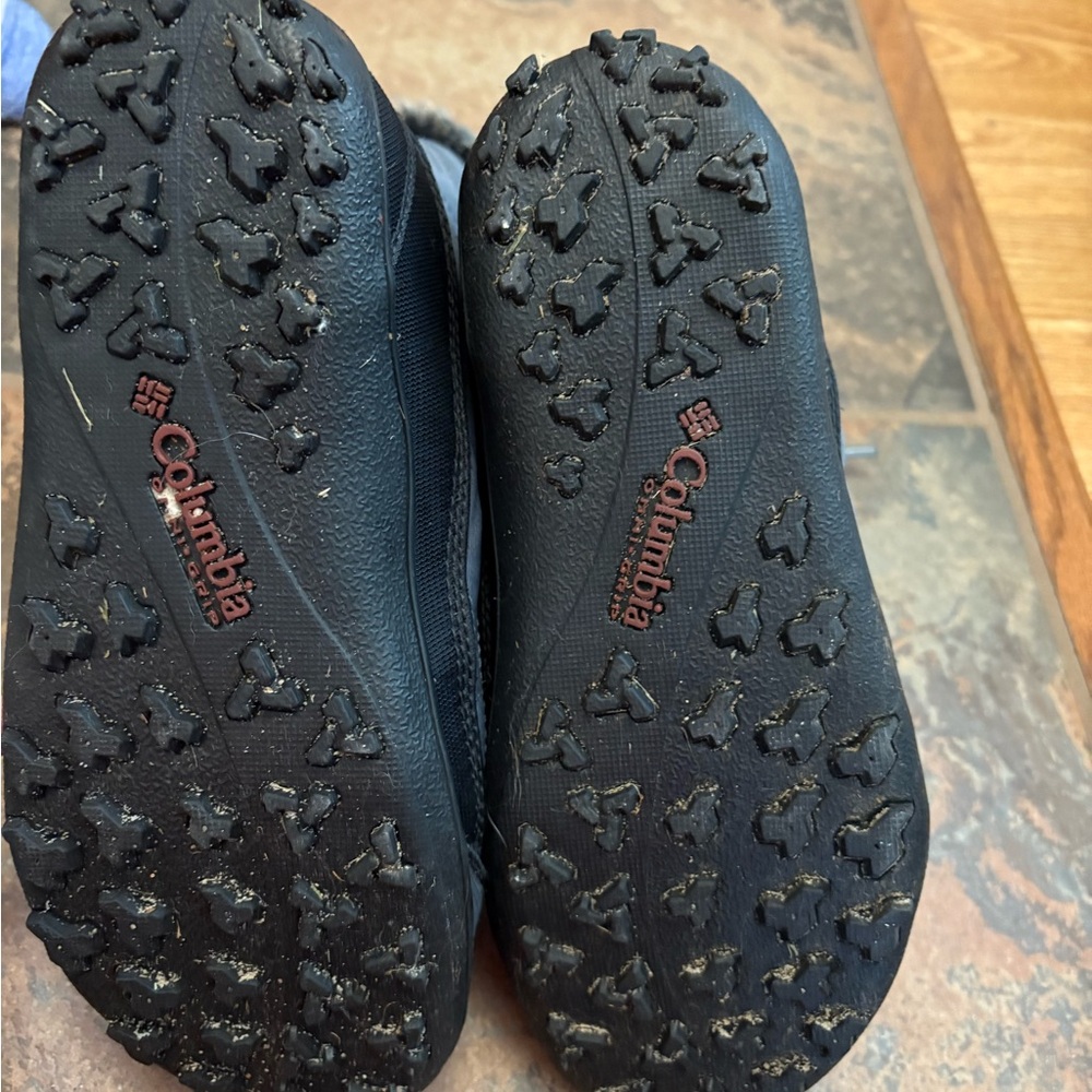 Columbia Black and Blue Fur-Lined Boots - Picture 3 of 4
